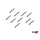 Chrome Stål Stifter 2x10mm (10)