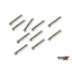 Chrome Stål Stifter 2x12mm (10)