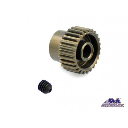 Pinion (7075 hard) 64dpi - 26T (1)