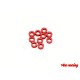 T2 7075 Spacer 3x5x2mm  RED (10)