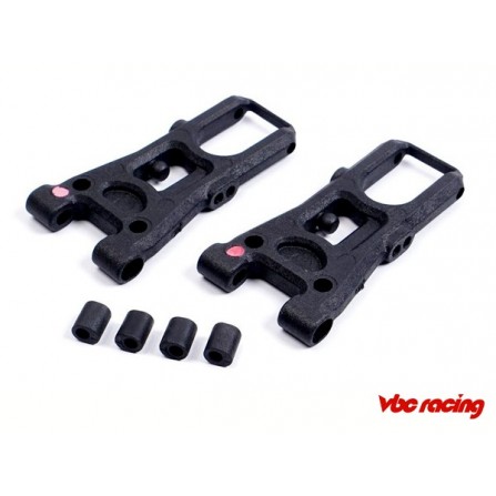 Graphite Composite X2 Suspension Arm Set Red F/R