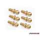 Aluminium 4.3x11.8mm Ballstud (6)