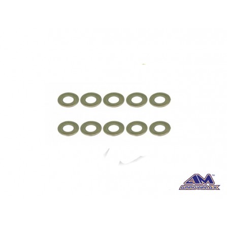 Afstands Skiver 5x10x0.3mm (10)