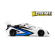 Xtreme 1/10 CZ1 Light - 200mm U-malet karos - Udskåret Shepherd (1)