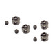 Krængnings Aluminium stopper set (4)