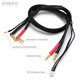 Lipo Balance Kabel 4/5mm 2S til 4mm stik 12AWG 500mm (1)