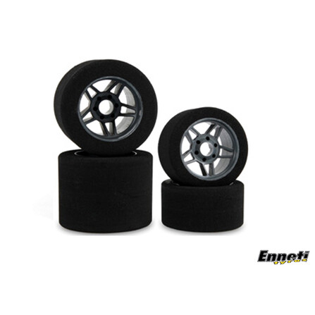 Foam Tyres Set 1/8 Bane 32/35 Carbon (2+2)