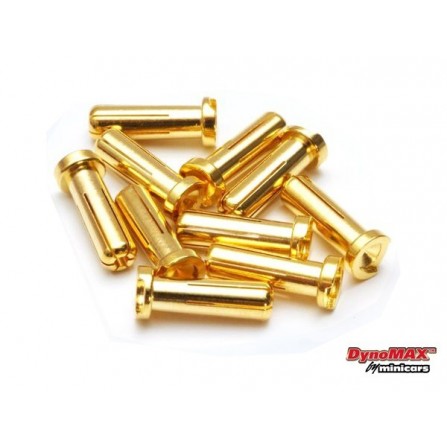 Guld Stik 5x18mm lavprofil (10)