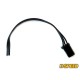 Super Flex servo Cable (Black) 100mm JR (1)