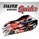 Blitz Spider 1/8 On-road u-malet karos Letvægt (1)