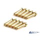Guld Stik 4mm lavprofil (10)