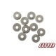 Kugle Leje 1/8x5/16x9/64 Med Flange (10)