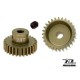 Motor tandhjul (Pinion)  (Aluminium Hardcoted) 48dpi - 28T