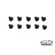 Screw allen roundhead M3x4 (10)