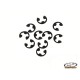 Låsering E-clip 3mm (10)
